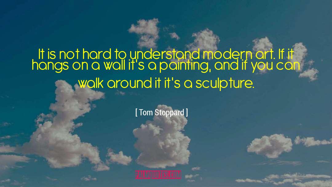 Tom Stoppard Quotes: It is not hard to