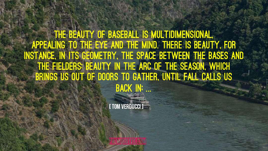 Tom Verducci Quotes: The beauty of baseball is