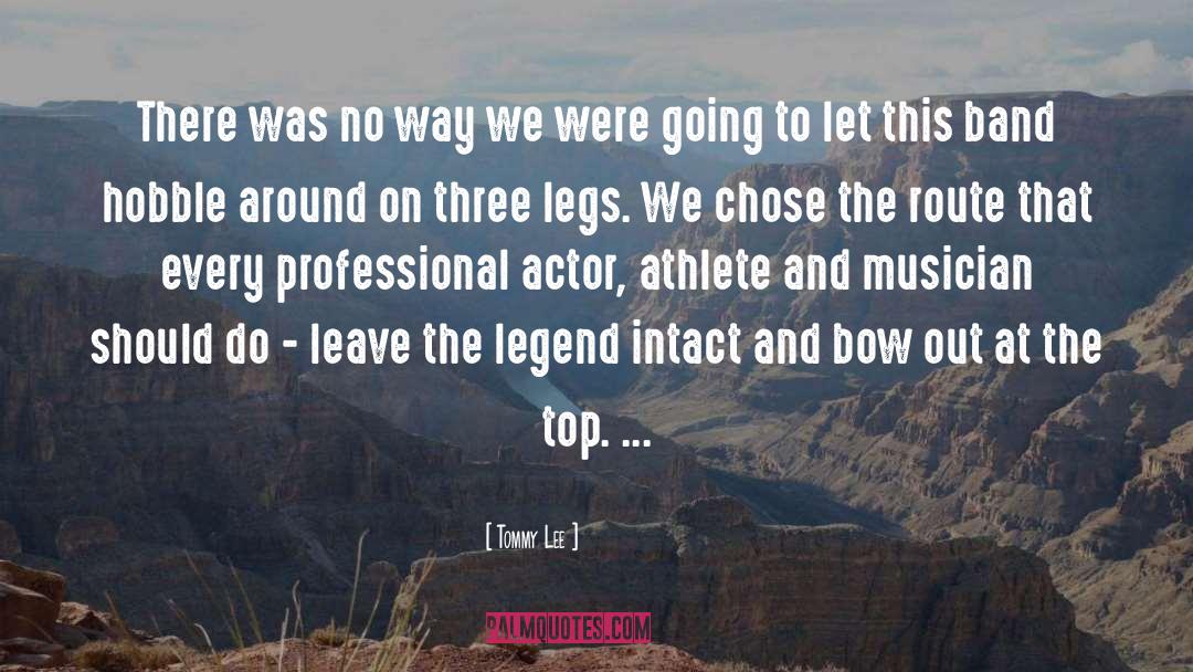 Tommy Lee Quotes: There was no way we