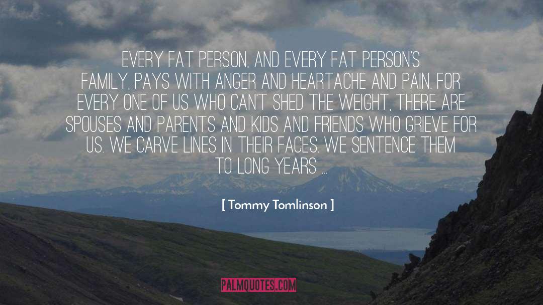 Tommy Tomlinson Quotes: Every fat person, and every