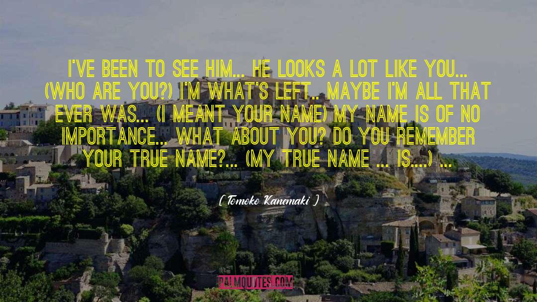 Tomoko Kanemaki Quotes: i've been to see him...