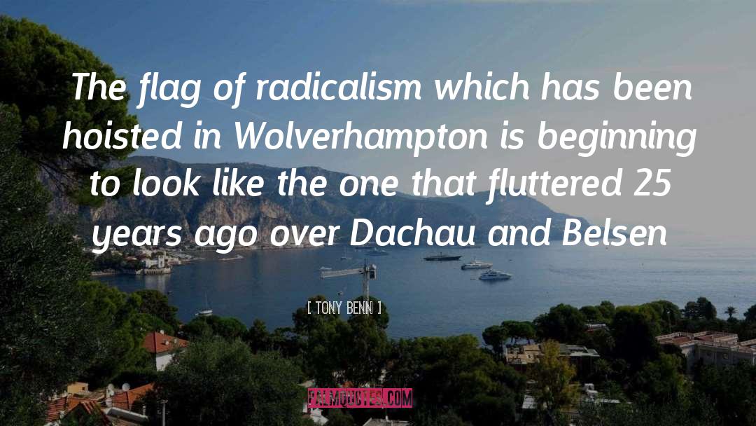 Tony Benn Quotes: The flag of radicalism which