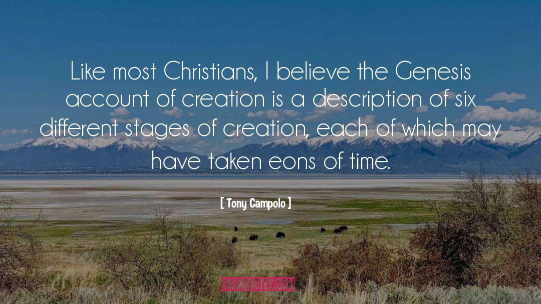 Tony Campolo Quotes: Like most Christians, I believe