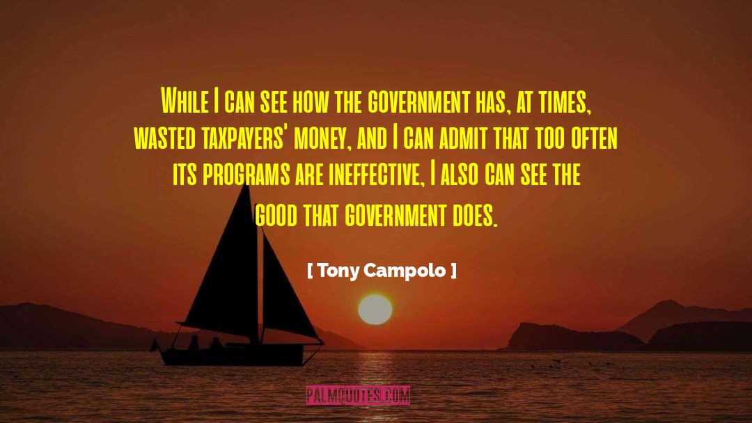 Tony Campolo Quotes: While I can see how