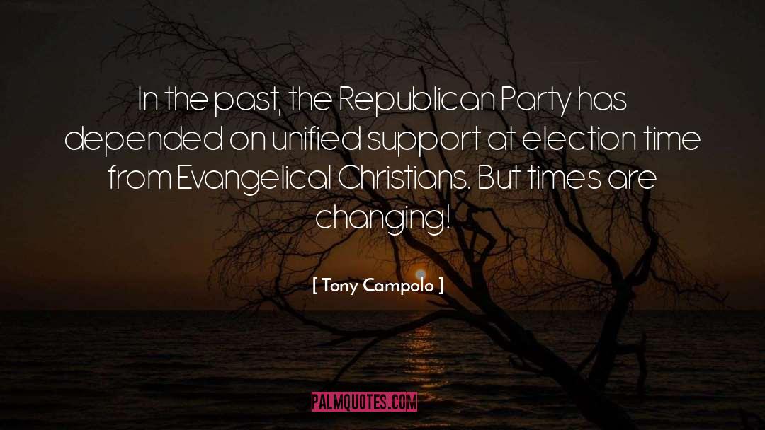 Tony Campolo Quotes: In the past, the Republican