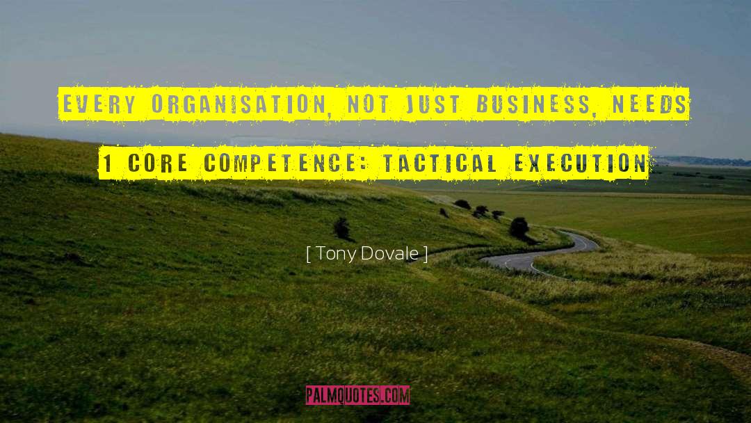 Tony Dovale Quotes: Every organisation, not just business,