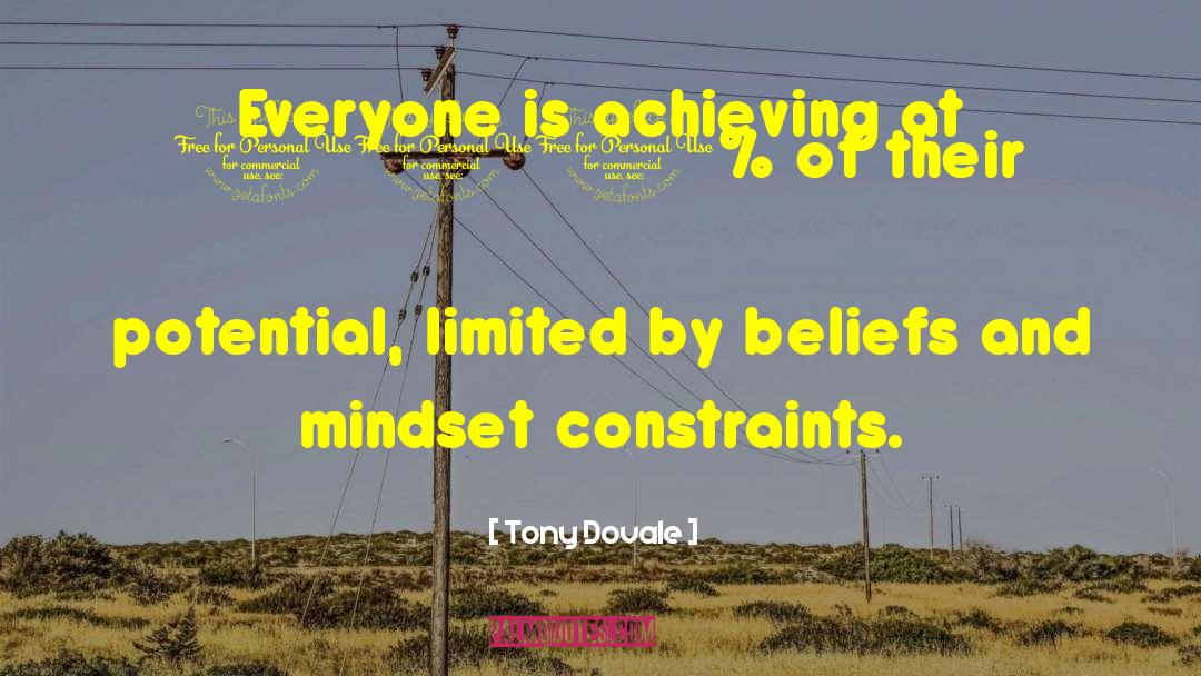 Tony Dovale Quotes: Everyone is achieving at 100%