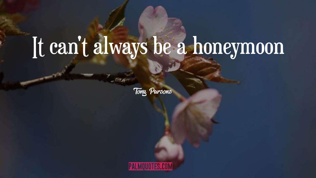 Tony Parsons Quotes: It can't always be a