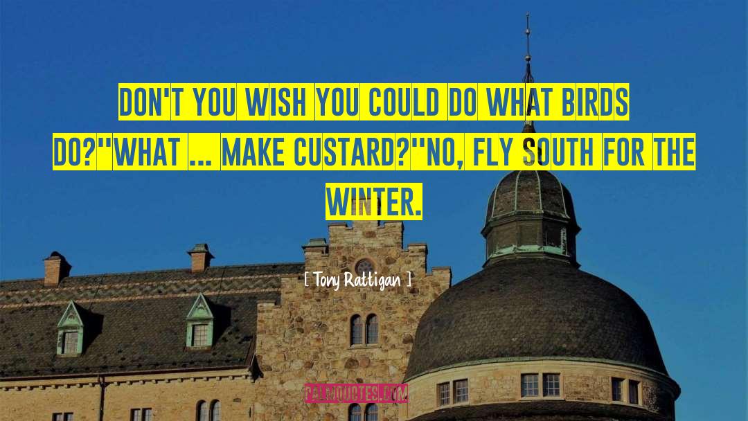 Tony Rattigan Quotes: Don't you wish you could