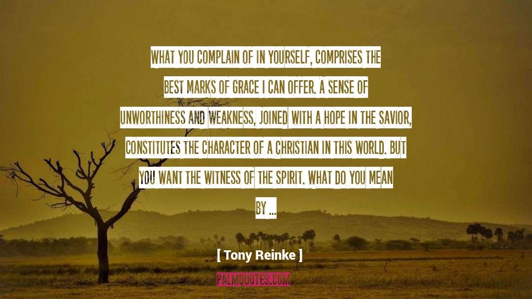 Tony Reinke Quotes: What you complain of in