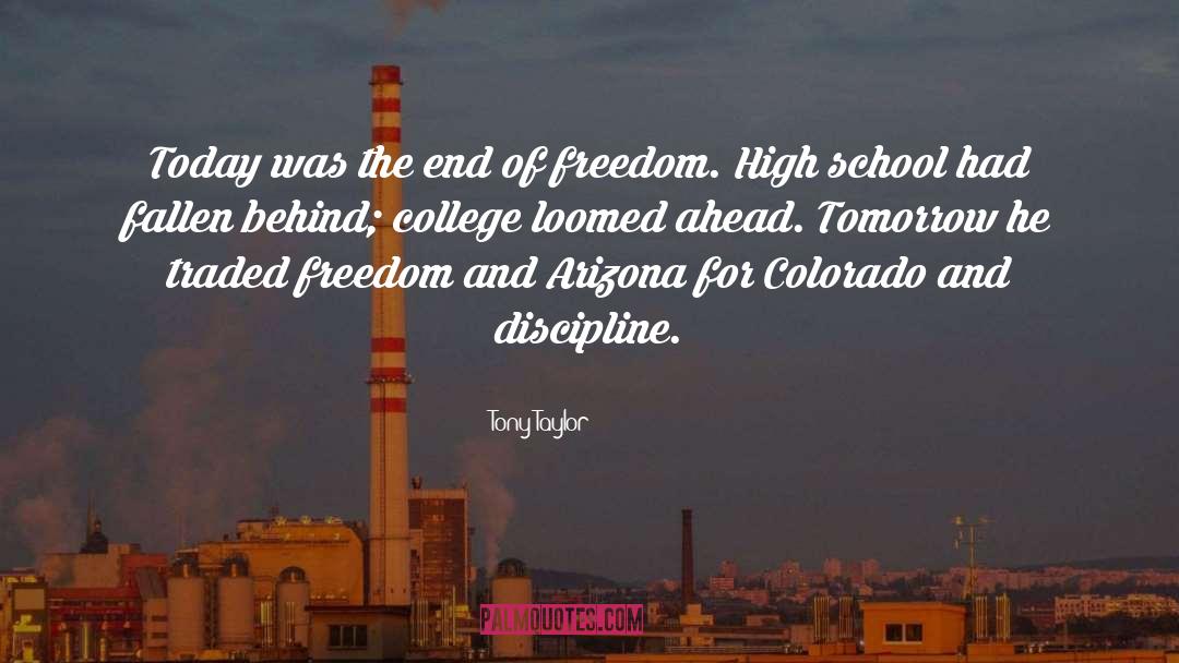 Tony Taylor Quotes: Today was the end of