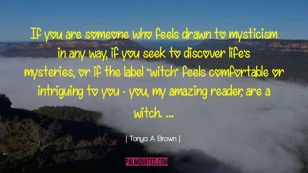 Tonya A. Brown Quotes: If you are someone who