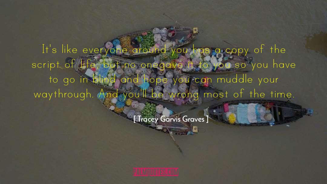 Tracey Garvis-Graves Quotes: It's like everyone around you