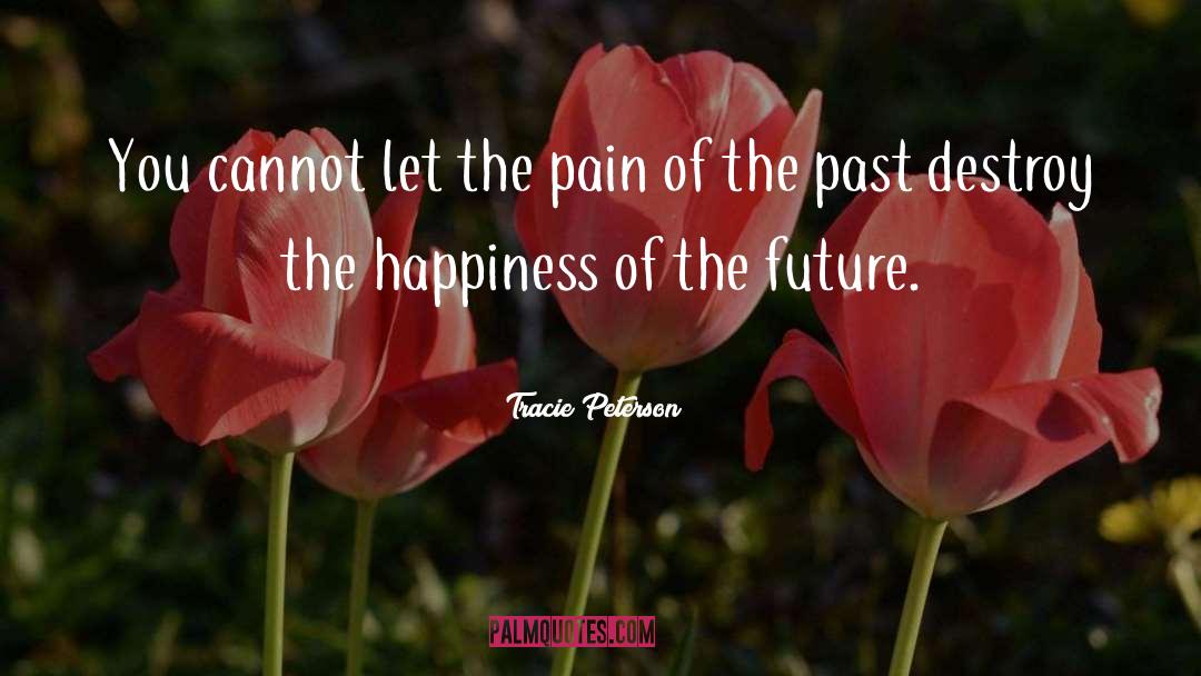 Tracie Peterson Quotes: You cannot let the pain