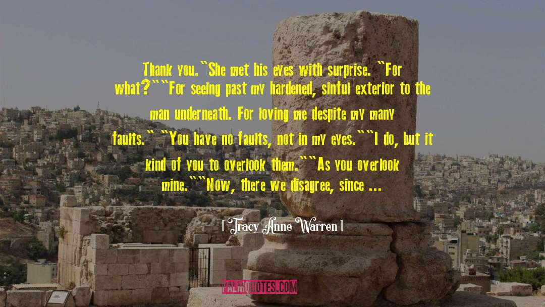 Tracy Anne Warren Quotes: Thank you.