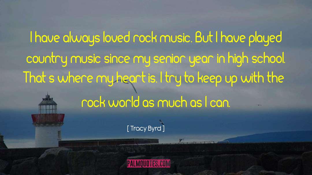 Tracy Byrd Quotes: I have always loved rock
