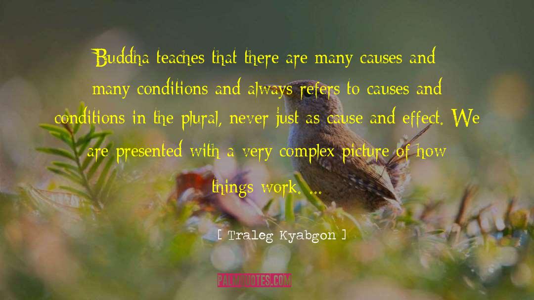 Traleg Kyabgon Quotes: Buddha teaches that there are