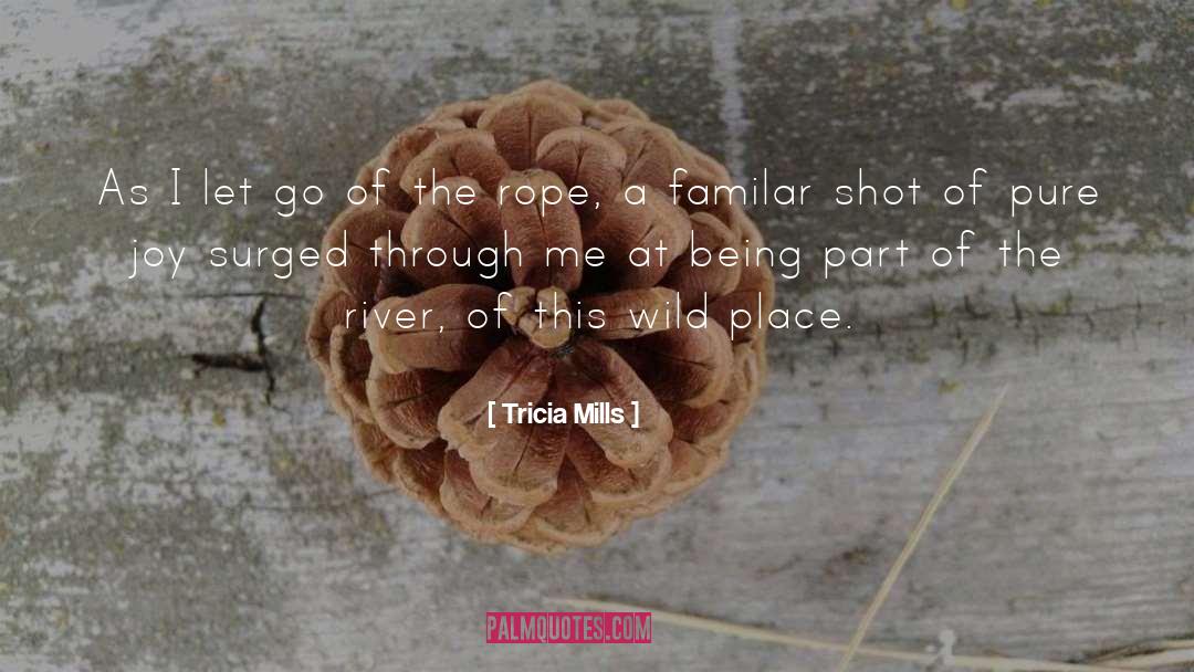 Tricia Mills Quotes: As I let go of