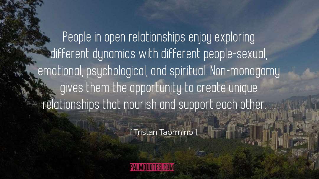 Tristan Taormino Quotes: People in open relationships enjoy