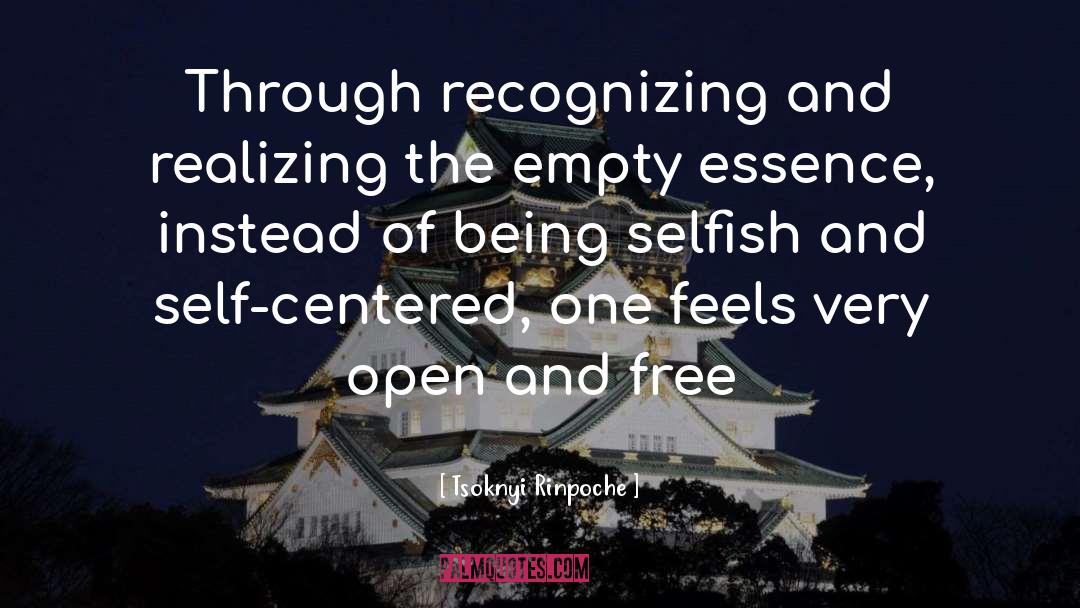 Tsoknyi Rinpoche Quotes: Through recognizing and realizing the