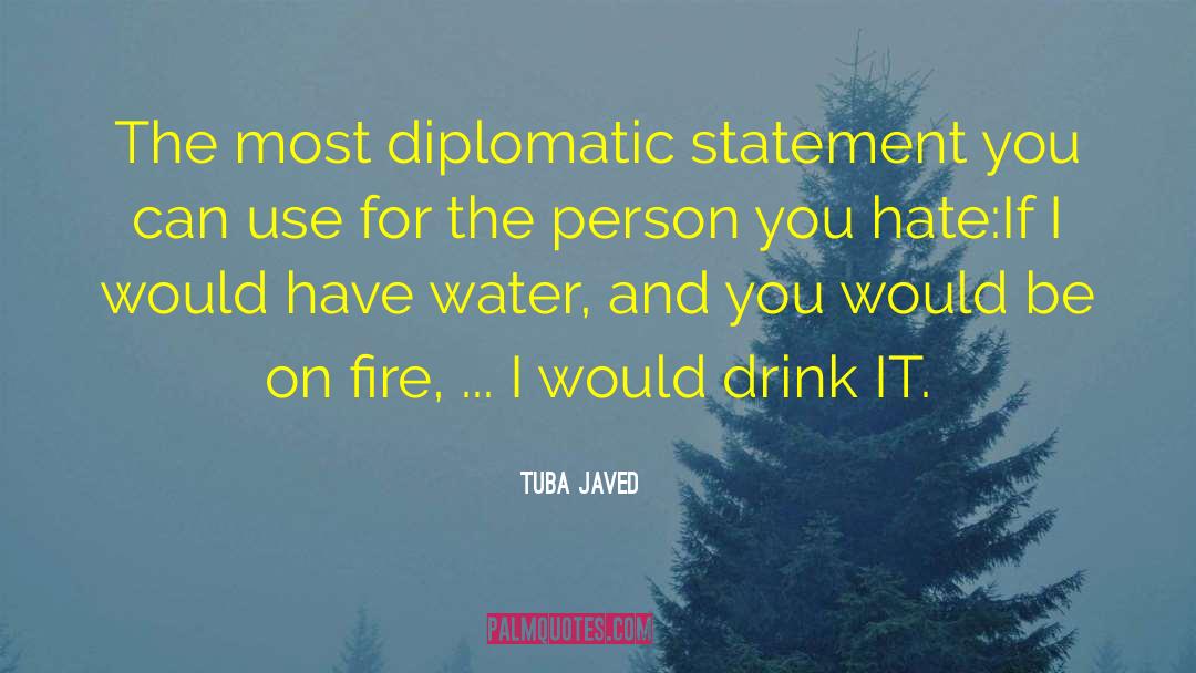 Tuba Javed Quotes: The most diplomatic statement you