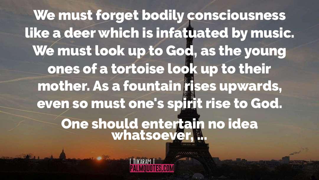 Tukaram Quotes: We must forget bodily consciousness