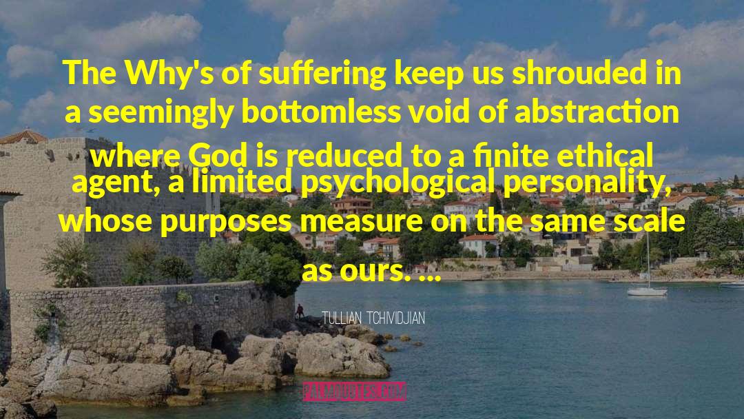 Tullian Tchividjian Quotes: The Why's of suffering keep