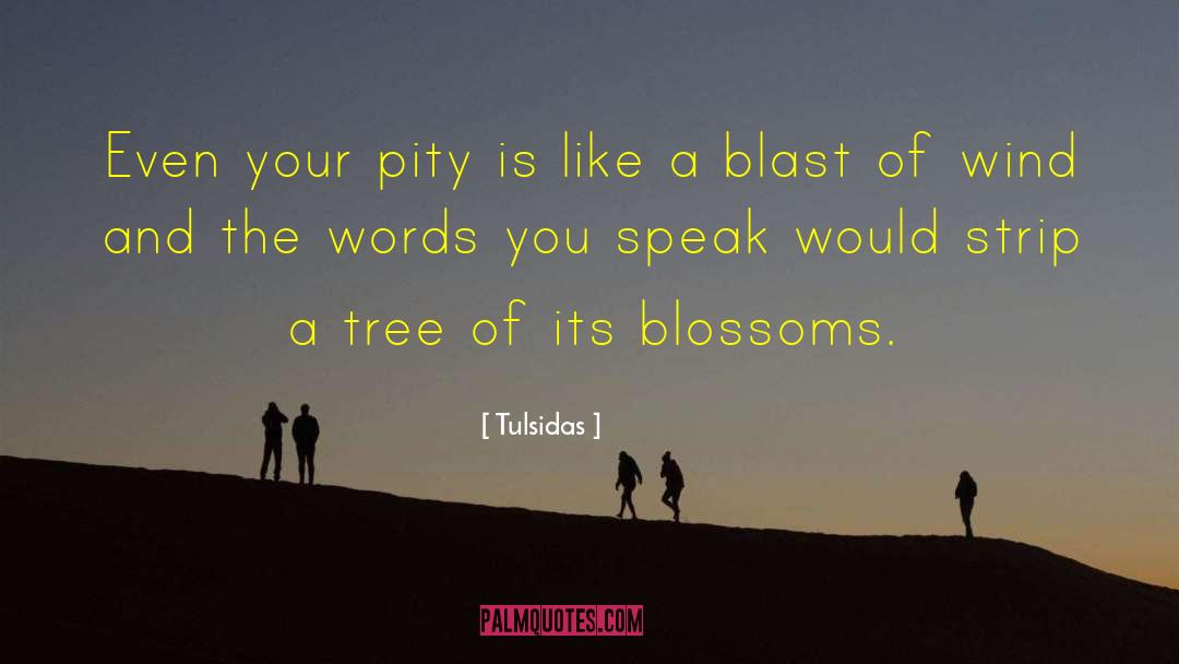 Tulsidas Quotes: Even your pity is like