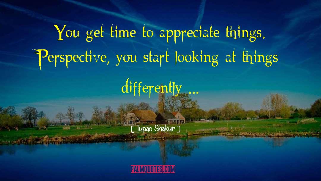Tupac Shakur Quotes: You get time to appreciate