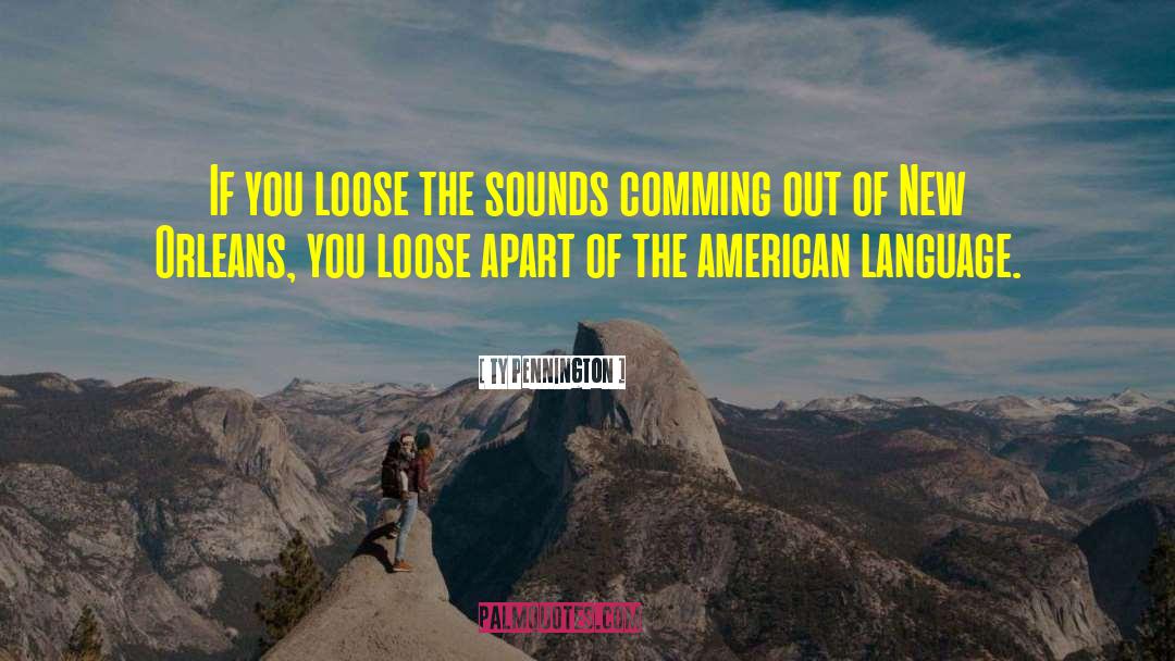 Ty Pennington Quotes: If you loose the sounds