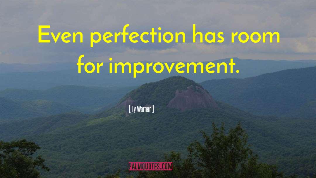 Ty Warner Quotes: Even perfection has room for