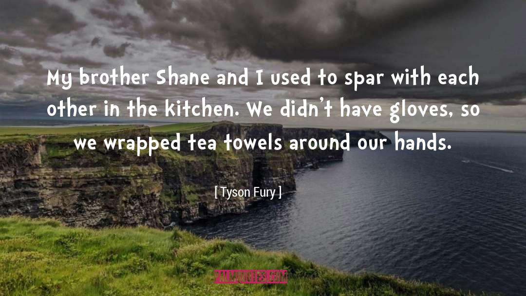 Tyson Fury Quotes: My brother Shane and I