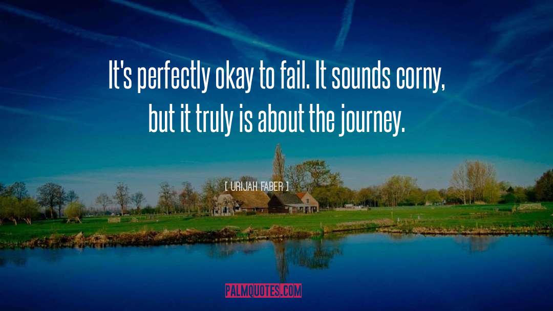 Urijah Faber Quotes: It's perfectly okay to fail.