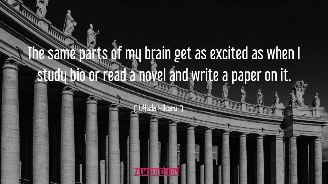 Utada Hikaru Quotes: The same parts of my