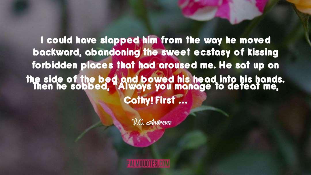 V.C. Andrews Quotes: I could have slapped him