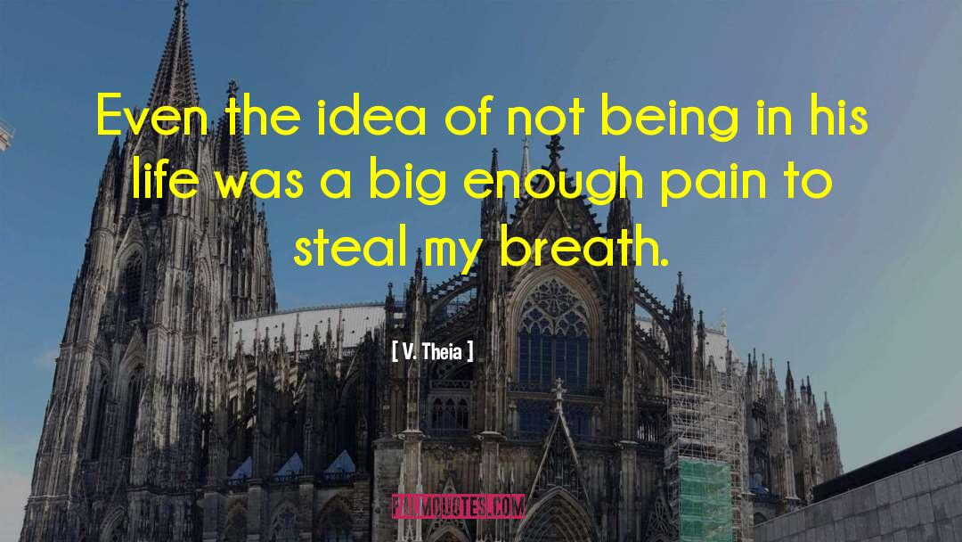 V. Theia Quotes: Even the idea of not