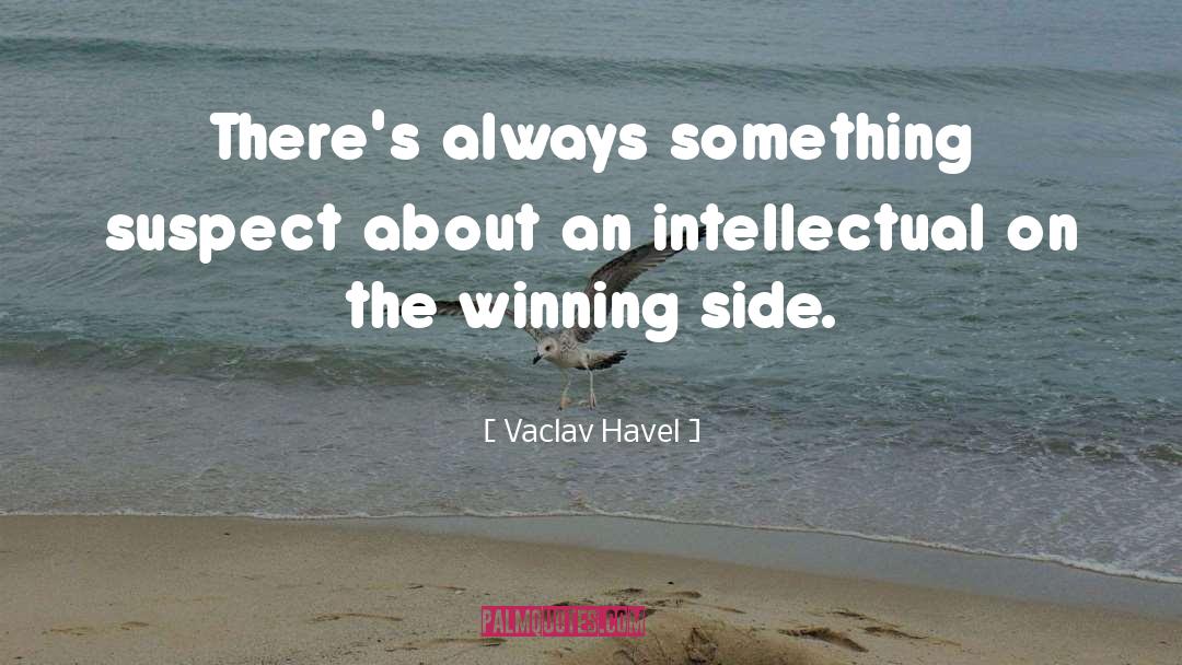 Vaclav Havel Quotes: There's always something suspect about