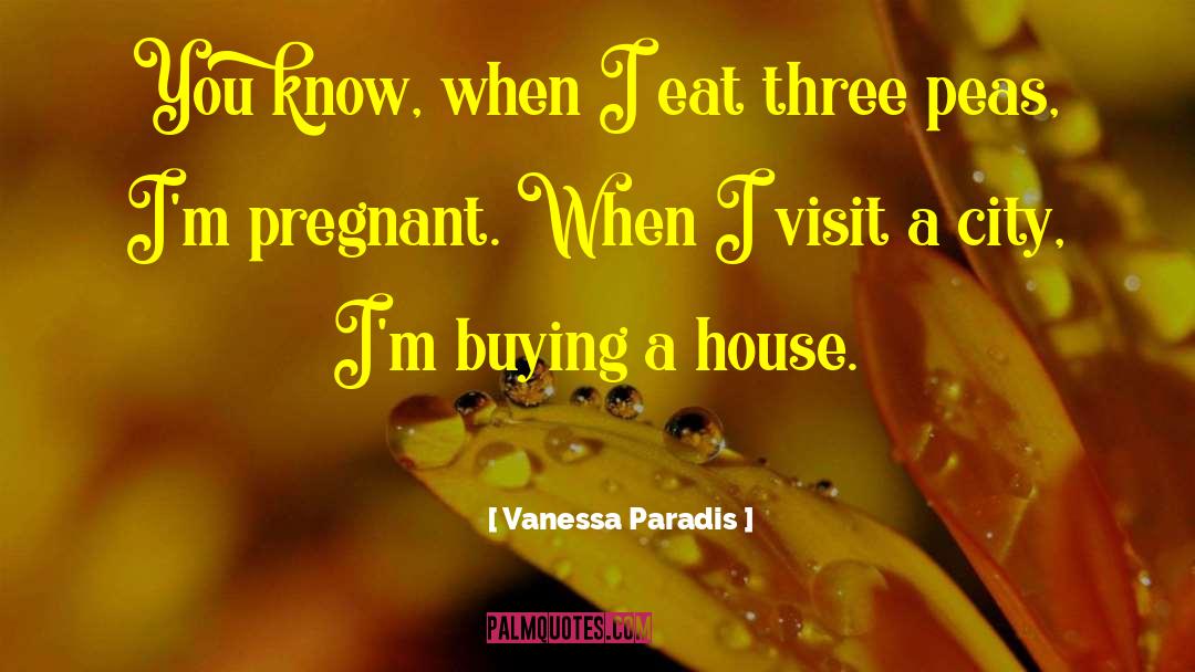 Vanessa Paradis Quotes: You know, when I eat