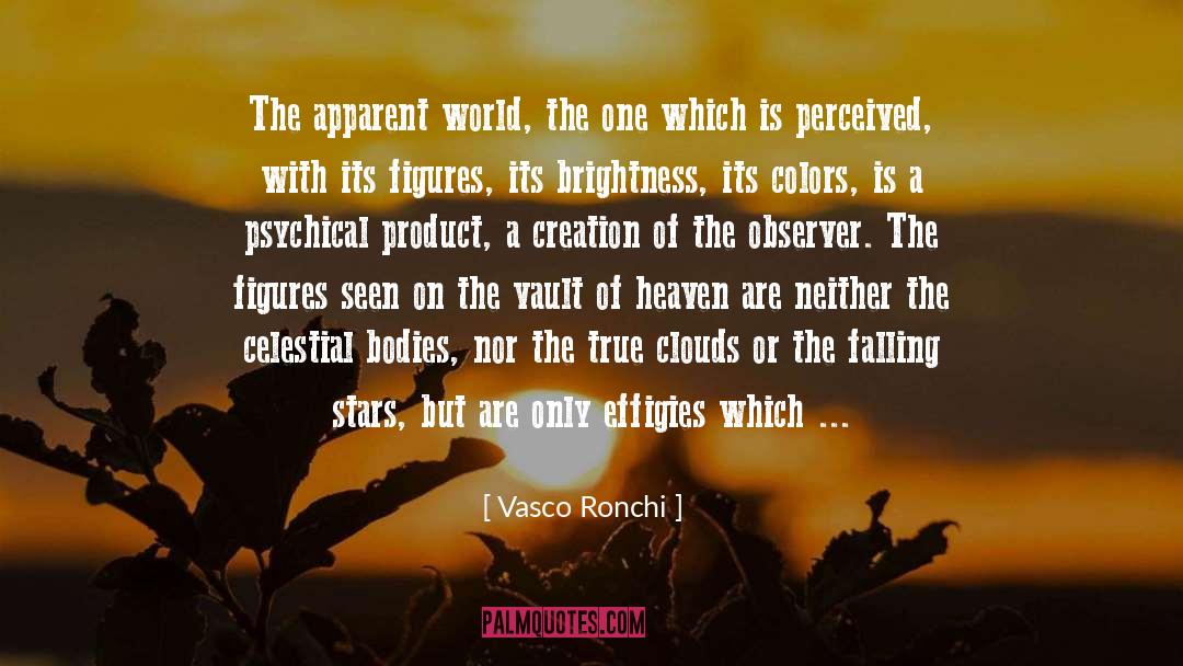 Vasco Ronchi Quotes: The apparent world, the one