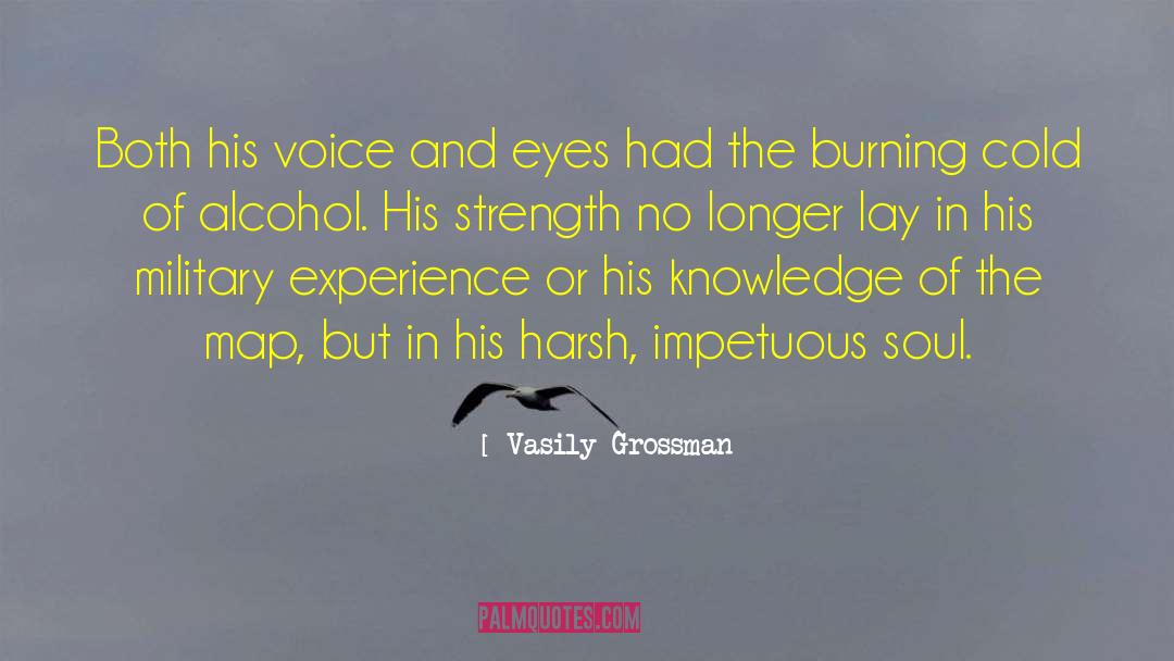 Vasily Grossman Quotes: Both his voice and eyes