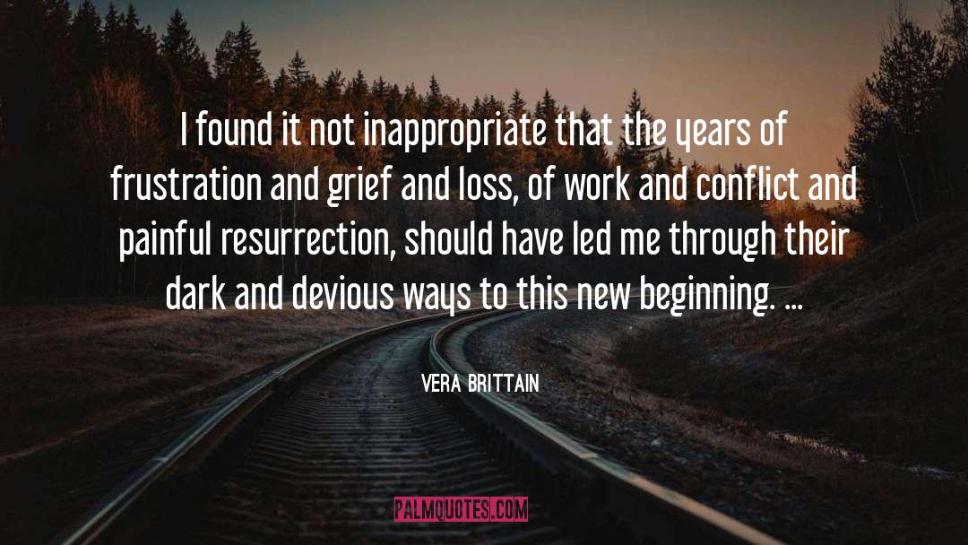 Vera Brittain Quotes: I found it not inappropriate