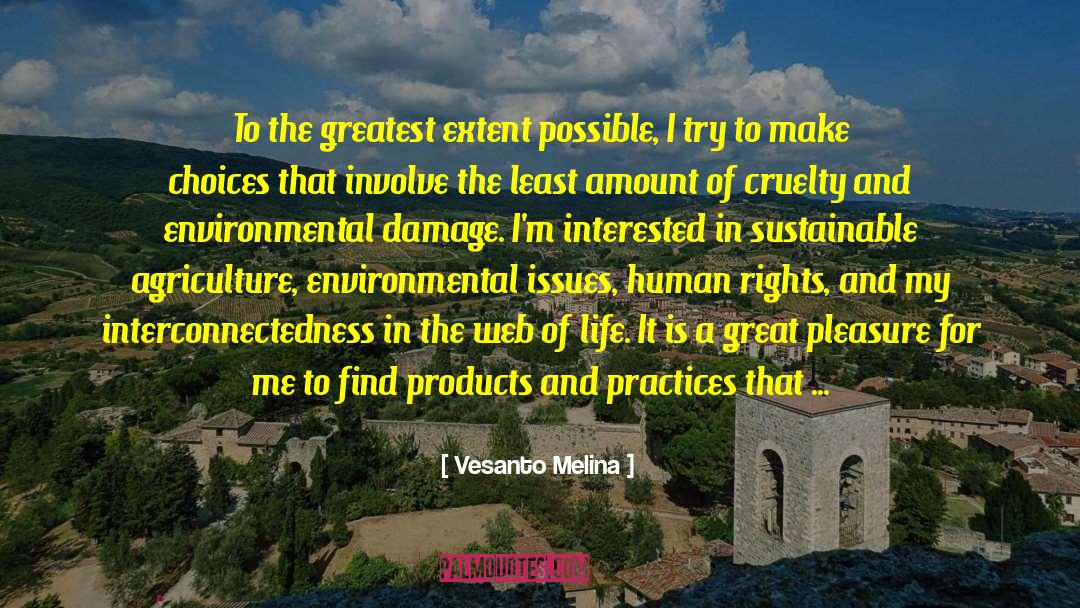 Vesanto Melina Quotes: To the greatest extent possible,