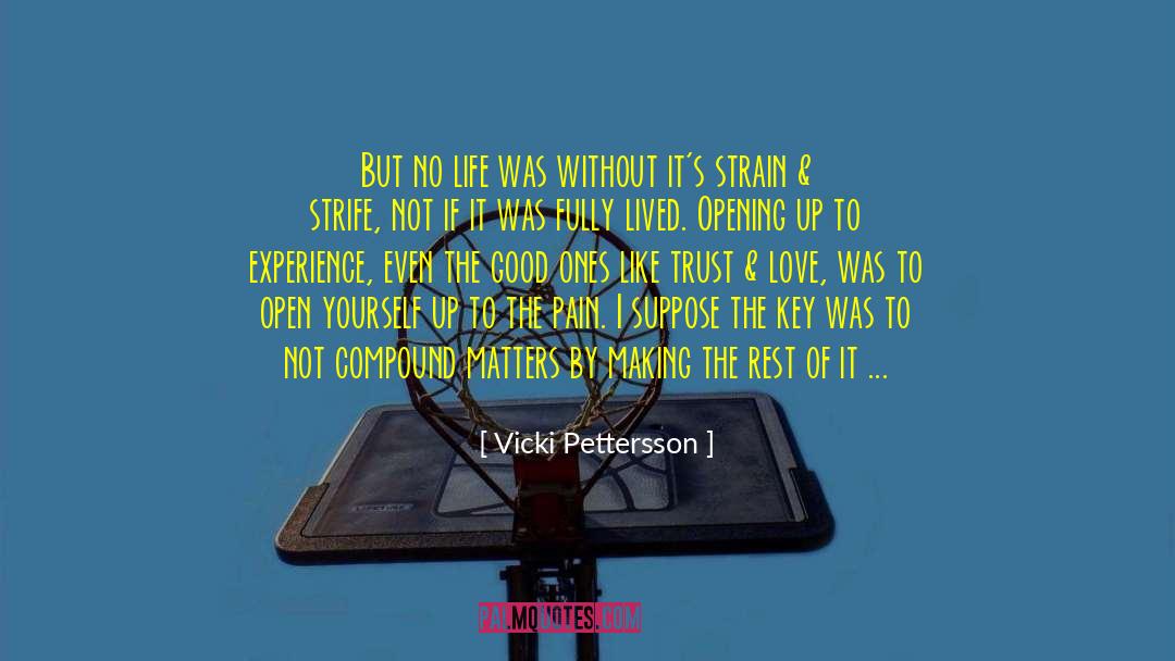 Vicki Pettersson Quotes: But no life was without