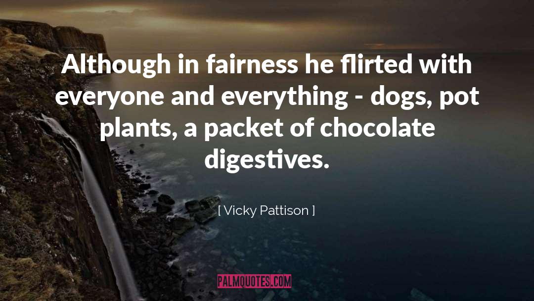 Vicky Pattison Quotes: Although in fairness he flirted