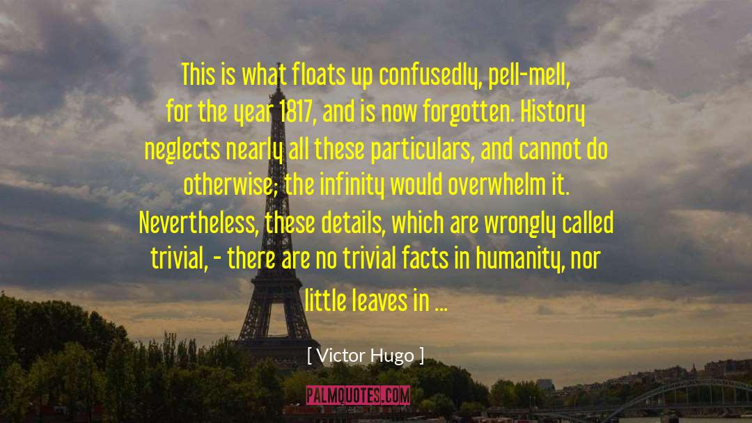 Victor Hugo Quotes: This is what floats up