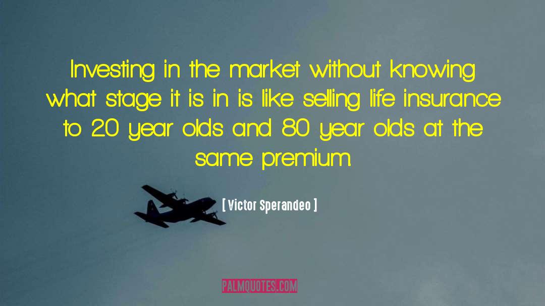 Victor Sperandeo Quotes: Investing in the market without