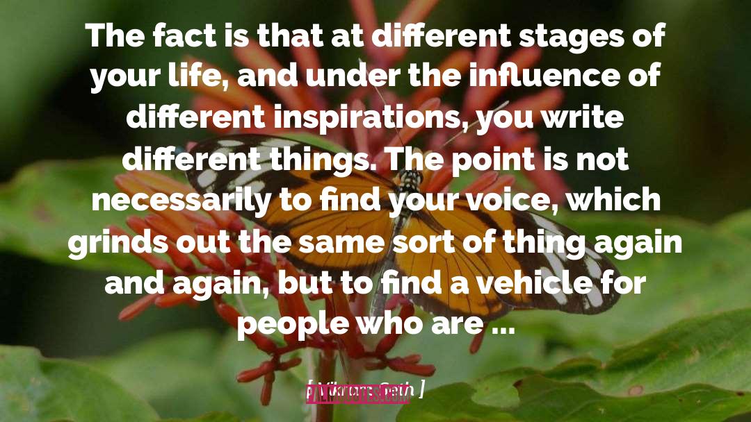 Vikram Seth Quotes: The fact is that at