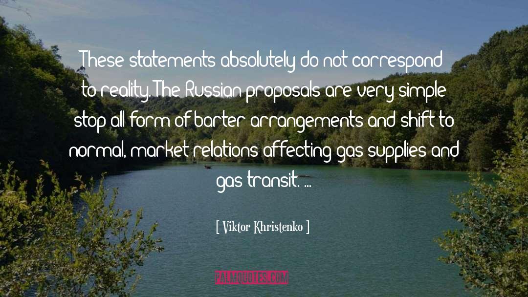 Viktor Khristenko Quotes: These statements absolutely do not