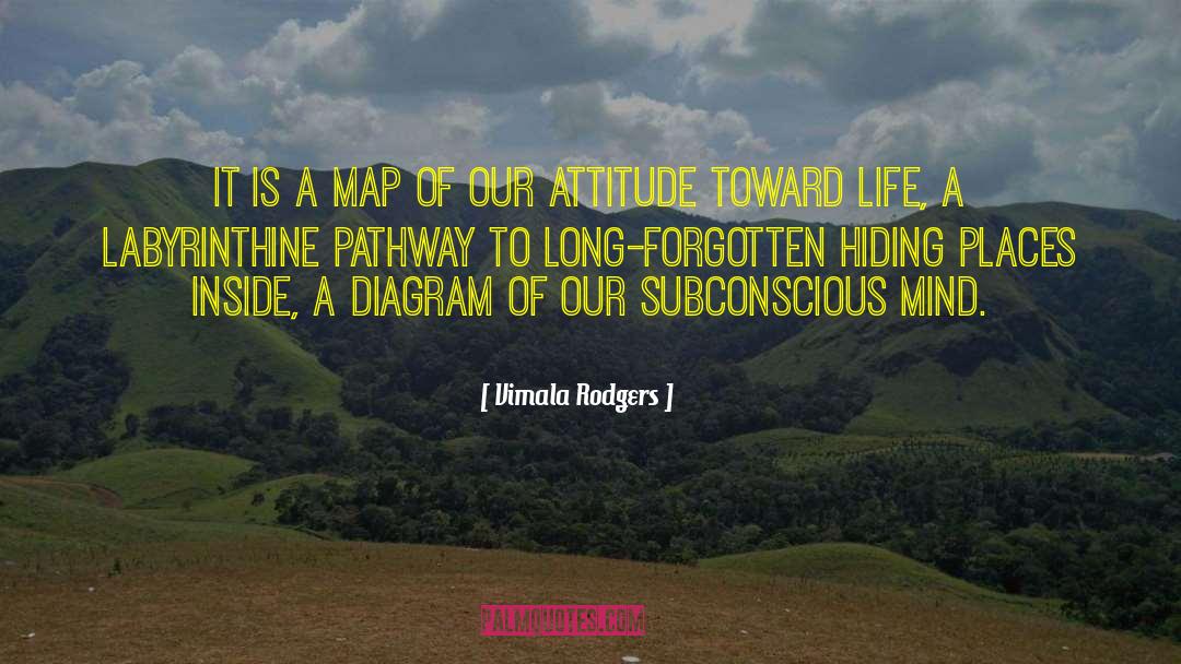 Vimala Rodgers Quotes: It is a map of