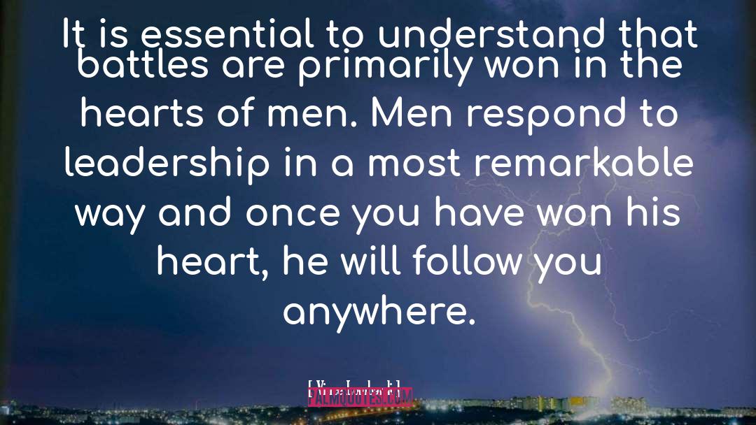 Vince Lombardi Quotes: It is essential to understand